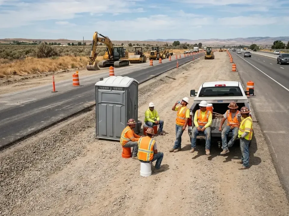 highway-road-construction-crew-007 — frequently asked questions, Porta Potty and Restroom Rentals in Glastonbury Center, CT